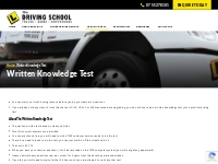 Written Knowledge Test GC   Brisbane | The Driving School
