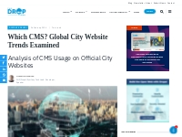Global City Website Trends: Analysis of CMS Usage on Official City Web
