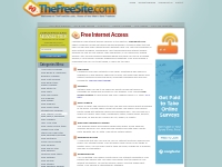 The Free Site offers a roundup of free Internet access providers and f