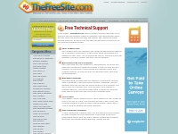 Free technical support | TheFreeSite.com