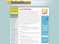Free Web hosting services | TheFreeSite.com