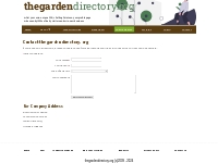 Website directory of Gardening & Landscaping related websites