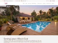 Goa Villa for Rent | villa in goa for rent | luxury villa goa