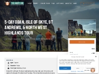       5 Day Scotland Tour | Oban, St Andrews, Skye, Highlands Tour