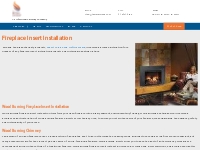 Professional Fireplace Inserts Installation - Fast Services