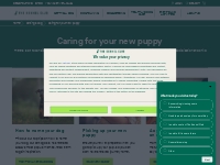 Advice: caring for a new puppy | The Kennel Club