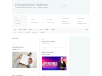 a + e    the Kurzweil Library + collections
