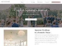 Poplar Springs Manor | Wedding Venue | Warrenton, VA