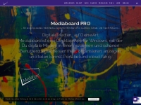Mediaboard - Digitale Medien, auf Deine Art. Portabel und cloud-fähig.