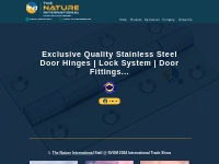 Stainless Steel Door Hinges Manufacturer and Exporter | The Nature Int