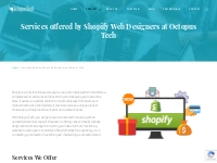 Shopify Web Designers India | Best Shopify Website Design | Octopus Te
