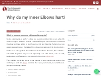 Inner Elbow Pain: Causes   Solutions
