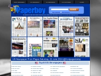 Paperboy Online Newspapers | US & World Newspapers