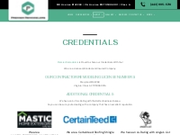            Credentials | Certification | BBB Rating - Premier Remodele