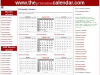 2024 Calendar - Monthly calendar AND Yearly calendar.