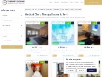 Medical Clinic, Therapy Rooms to Rent | Therapy Rooms - Bringing Peopl