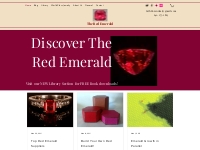 The Red Emerald: Gemstone Quality Red Beryl - Fine American Jewelry