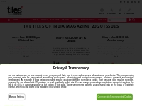The Tiles of India Magazine 2020 Issues