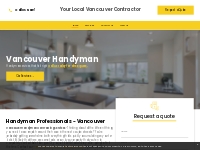       Vancouver Handyman | Repairs   Installs | Vancouver BC