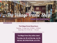 Art Custom Framers | The Village Frame Shop | Poughkeepsie, NY USA