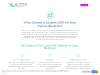 CMS Website Development Cyprus - The Web Ally