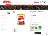 Easy Chicken 65 Masala - Thillaismasala