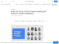 Privacy and the future of modern marketing - Think with Google