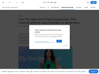 The New York Times’s approach to advertising - Think with Google