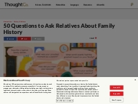 50 Questions to Ask Relatives About Family History