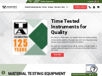 Material Testing Equipment Manufacturer | Thwing-Albert