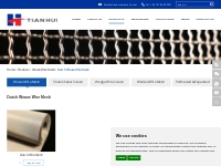 China Dutch Weave Wire Mesh , Stainless steel hollander weave mesh, Pl