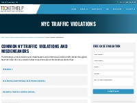 NYC Traffic Violation Lawyer