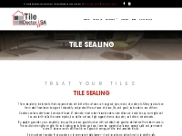 Tile Sealing: Tile Doctor SA