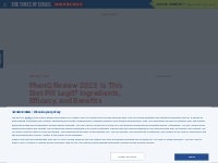 PhenQ Review 2023: Is This Diet Pill Legit? Ingredients, Efficacy, and