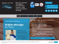 Manual Lymphatic Drainage | Mobile Massage by Theo | Home