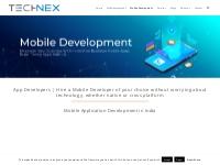 Mobile Application Development in India | App Developers in India
