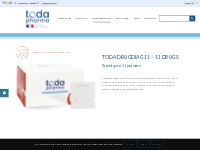 Test rapide drogue - 11 paramètres - Toda Drudiag11 drogues