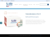 Test cannabis urinaire - THC multi seuils à tremper - Toda Pharma
