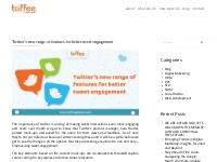 Twitter Tactics For Better Tweet Engagement | Toffee Pvt Ltd