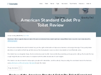 American Standard Cadet Pro Toilet Ranked - Toiletable