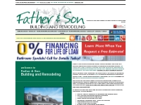 Father and Son | Toledo Home Remodeler | Additions Kitchens Bathrooms 