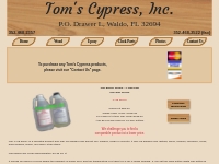 Epoxy at Tom's Cypress