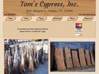 Tom's Cypress wood