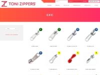 CFC Zippers - Toni Zippers