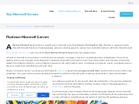 Pixelmon Minecraft Servers | Top Minecraft Servers