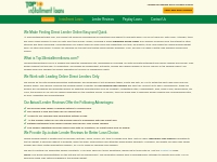Installment Loan Lender Reviews | Payday Loan Lender Reviews