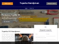       Handyman, handyman services, Topeka, KS