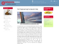 Civil Engineering Homework Help | Top Engineering Solutions