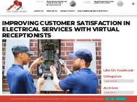 Improving customer satisfaction in electrical services with virtual re