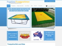 Trampoline Mats and More from Topline Trampolines